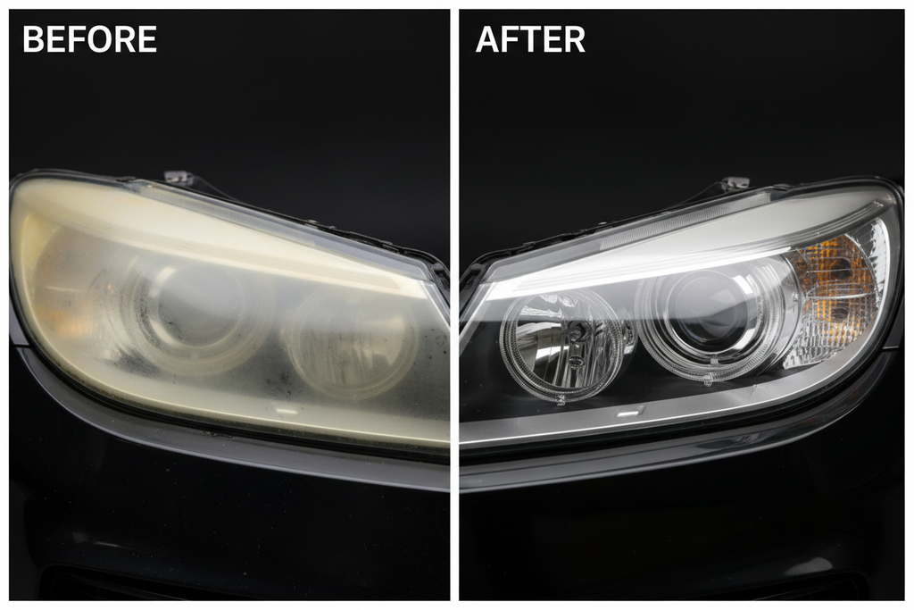 Yellow Headlight Restorer KIT