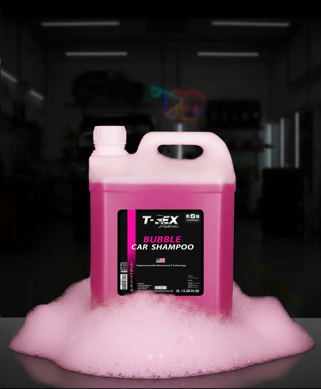 Bubble Car Shampoo 5L