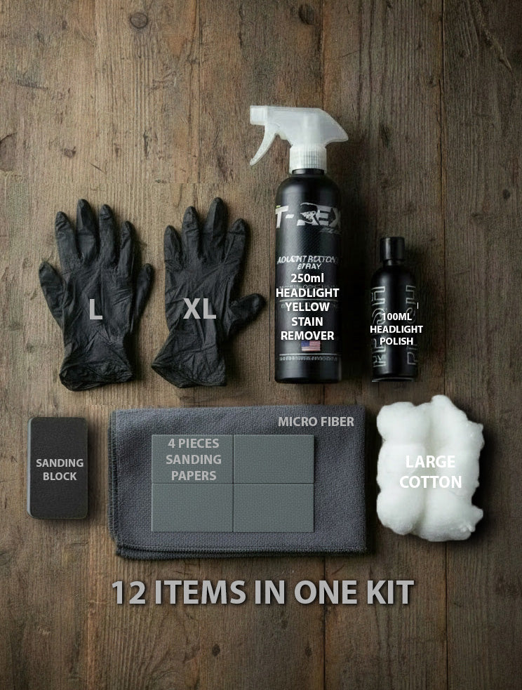 Yellow Headlight Restorer KIT