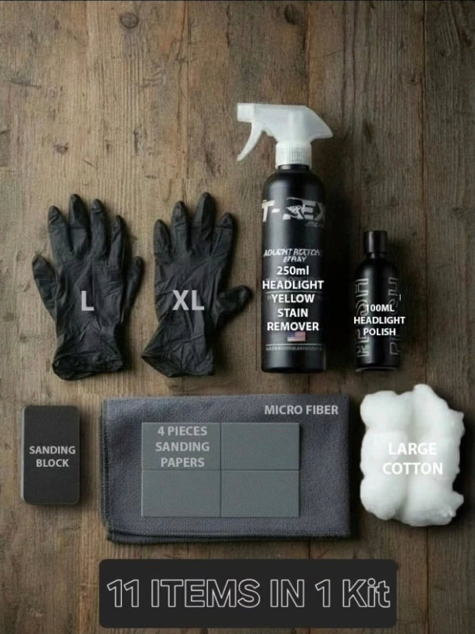 X2 Yellow Headlight Restorer KIT